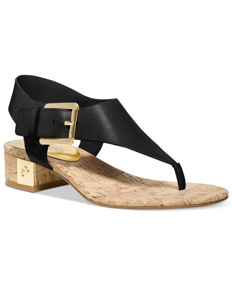 thong sandals michael kors|Michael Kors sandals women.